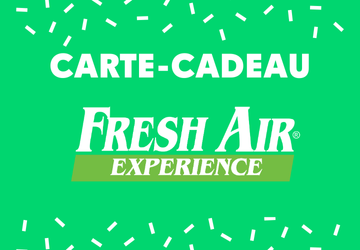 1 des 2 cartes-cadeaux Fresh Air Experience de 50 $