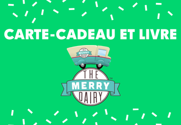 Carte-cadeau et livre de Merry Dairy
