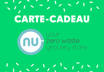 1 des 2 cartes-cadeaux Nu Grocery de $25