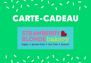 Carte-cadeau de 20 $ à Strawberry Blonde Bakery