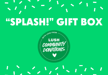 "Splash!" gift box, from Lush